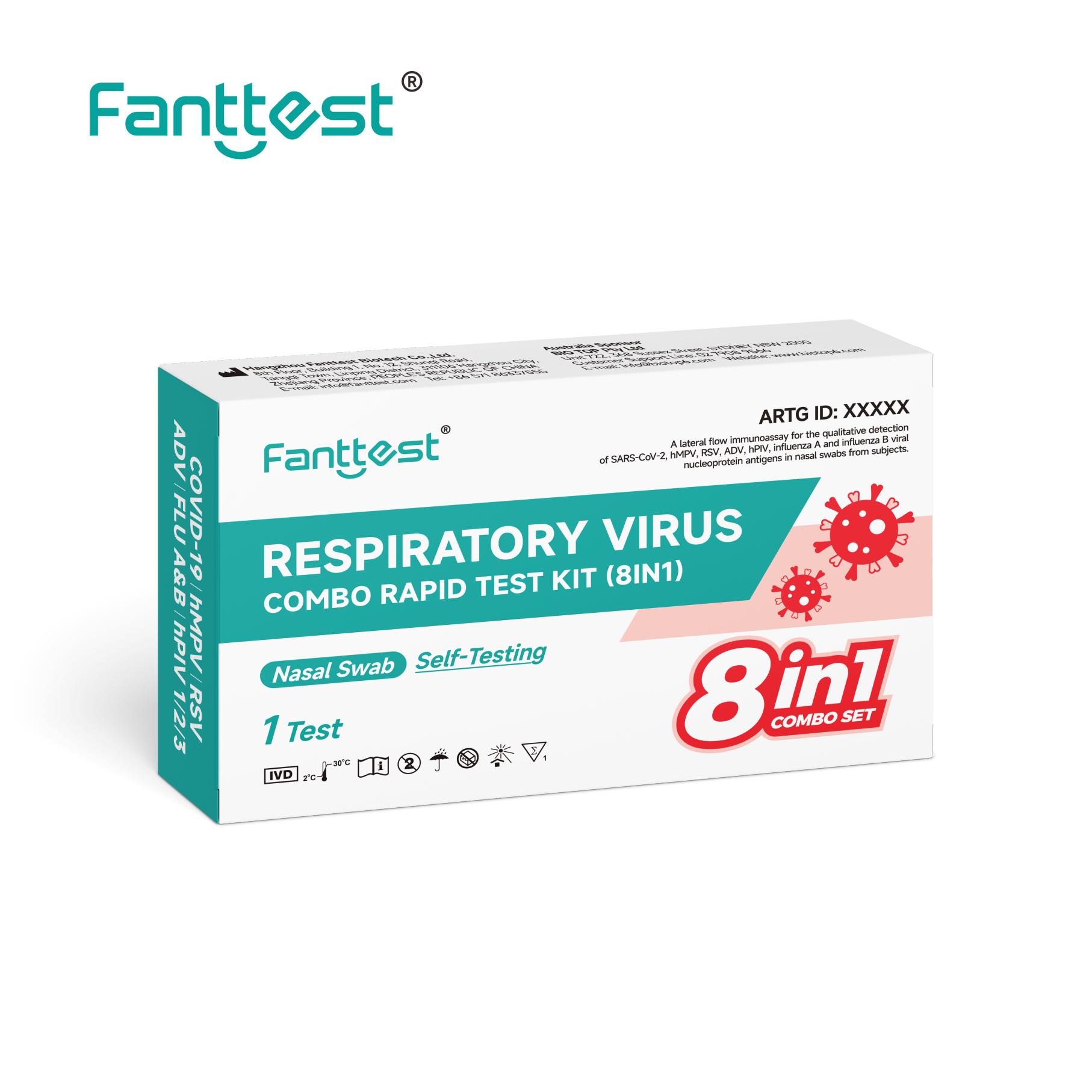 fanttest_Respiratory Virus Combo Rapid Test Kit (8in1)