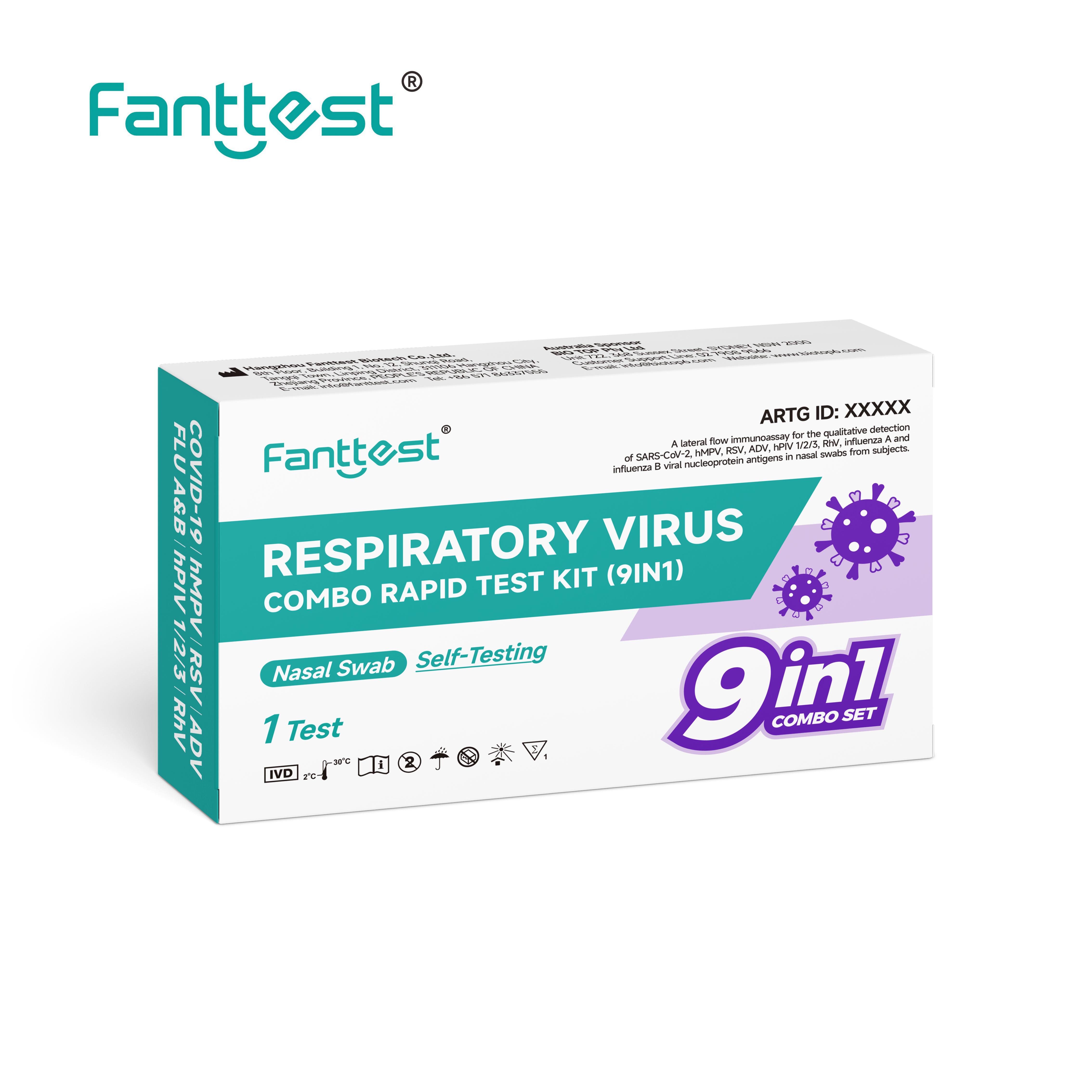 fanttest_Respiratory Virus Combo Rapid Test Kit (9in1)